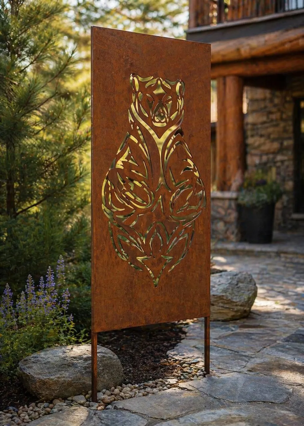 Bear Privacy Screen